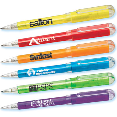 custom printed pens, advertising pens and promotional pens