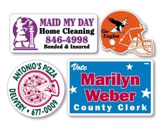 Magnetic signs, magnetic car signs, magnetic wehicle and truck signs and magnet wedding signs