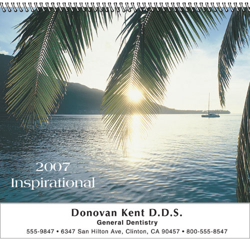Promotional wall calendars and custom printed calendars