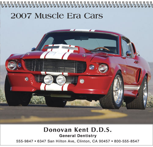 Promotional wall calendars and custom printed calendars