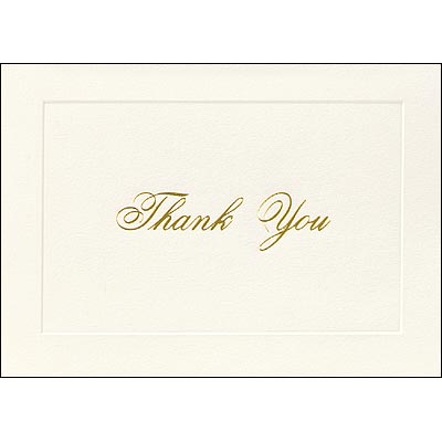 Business blank thank you cards and business note cards