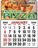 No. 7114 Magnetic Calendar Pad