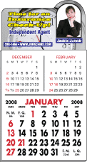 No. 7123 Magnetic Calendar Pad
