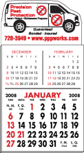 No. 7125 Magnetic Calendar Pad