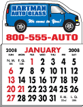 No. 7126 Magnetic Calendar Pad