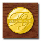 Foil embossed seals