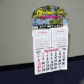 custom magnet calendar pads