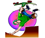 Skateboard address labels