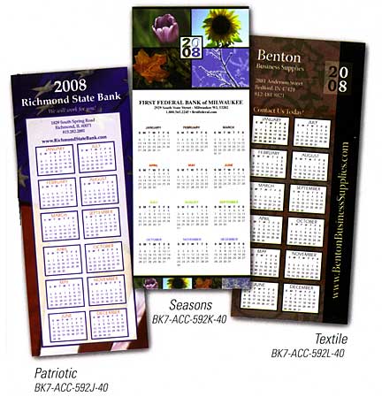2008 calendars custom