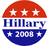 Hillary election stickers and labels