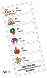 xmas stickers