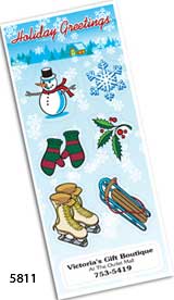 holiday stickers