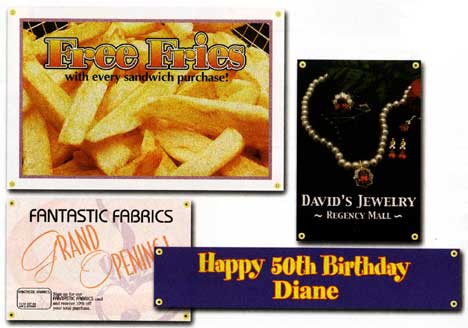 custom vinyl banners and outdoor banners