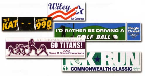 Custom Bumper Sticker Printing