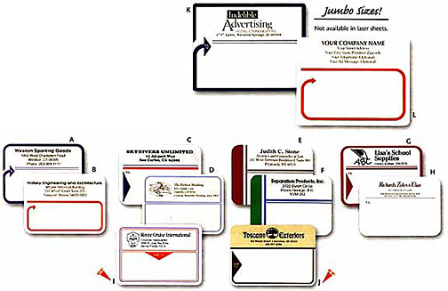 Custom mailing labels from ELite Design