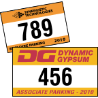 consecutive numbered parking permits