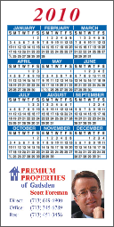 calendar magnets 3312