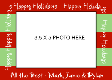 Holiday photo cards and personalized christmas photo cards