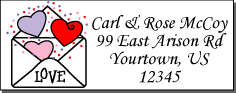wedding return address labels