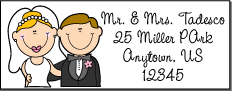wedding mailing labels