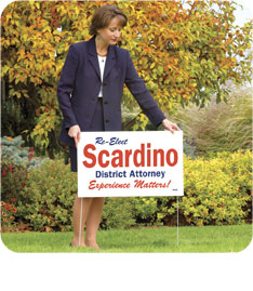 Real estate yard signs, corrugated plastic yard signs, political campaign yard signs and plastic yard signs