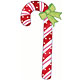 christmas address labels cane