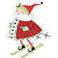 christmas address labels santa