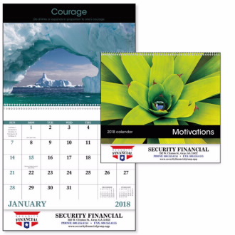 7028-  Motivations wall calendars