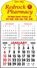 No. 7213 Adhesive Calendar Pad