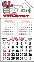 No. 7215 Adhesive Calendar Pad