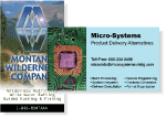 full color business card magnets