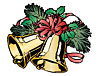 Christmas address label jingle bells