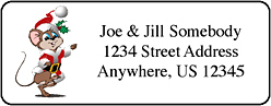 Personalized address labels and holiday address labels - christmas address labels
