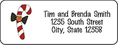 CHristmas address labels