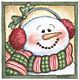 christmas address labels SZ14