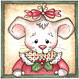 christmas address labels SZ15