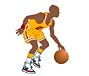 Basketball Address Labels