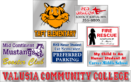 Education and school imprinted items and bumper stickers
