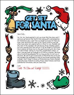 personalized santa letters