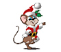 Christmas Holiday and Christmas return address label designs
