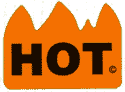 Warning label - hot