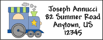 Choo choo train address labels