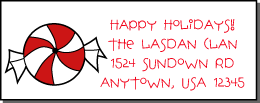 CHristmas address labels