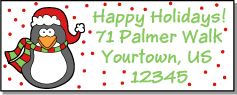 Christmas address labels