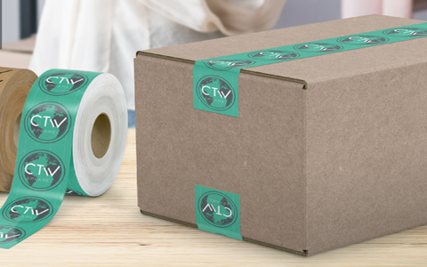 Custom Packaging Tape -  Water Activated Reinforced Box Tape