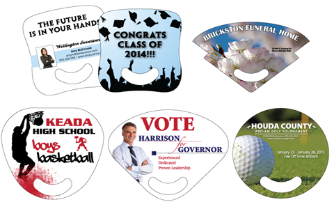 Custom Campaign Rally Fans, Election Rally Fans, Political Rally Fans, Sports Rally Fans