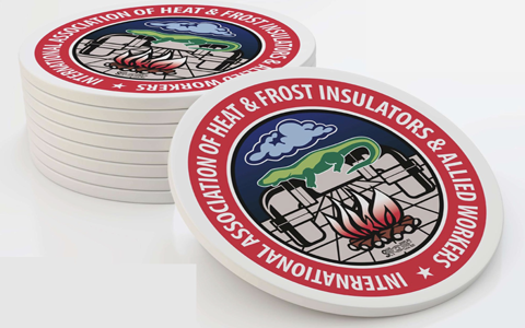 Custom Coasters - Custom Absorbent Stone Coasters