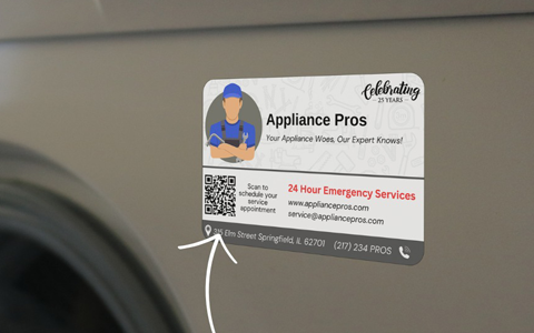 Custom Super-Tac Adhesive Decals - Industrial Labels