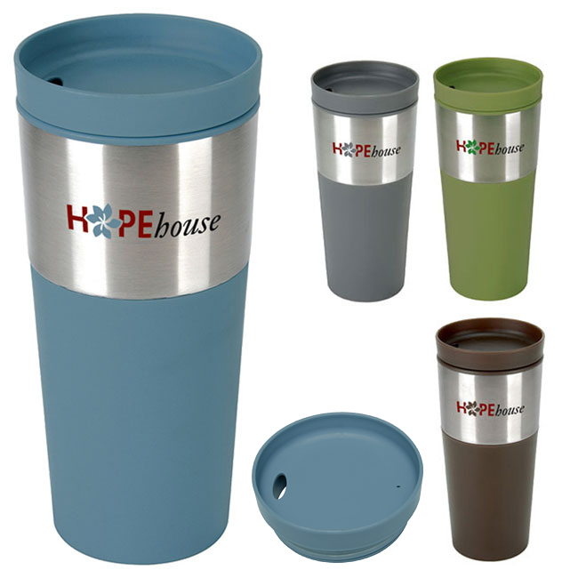 Custom Printed Tumblers, Promotional Sadie Tumbler 16 oz imprinted with your logo